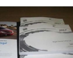 2017 Buick Regal Owner's Operator Manual User Guide Set
