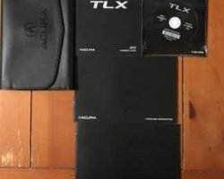 2017 Acura TLX Owner's Manual Set