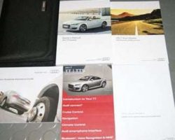 2017 Audi TT & TTS Roadster Owner's Manual Set
