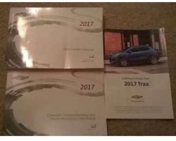 2017 Chevrolet Trax Owner's Manual Set