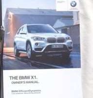 2017 BMW X1 Owner's Manual