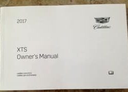 2017 Cadillac XTS Owner's Manual