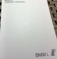 2017 BMW i3 Owner's Manual