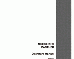 Operator's Manual for Case IH Tractors model 1400