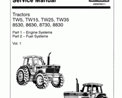New Holland Tractors model 8630 Service Manual