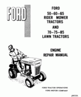 Service Manual for FORD Engines model 60
