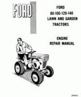 Service Manual for FORD Engines model 120