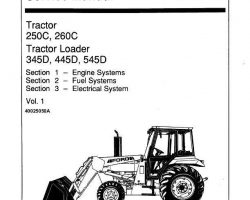 Service Manual for New Holland Tractors model 250C