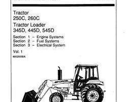 Service Manual for New Holland Tractors model 445D