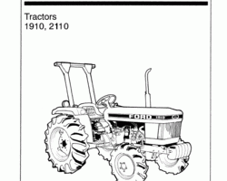 Service Manual for New Holland Tractors model 2110