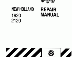 Service Manual for New Holland Tractors model 1920