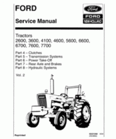 Service Manual for FORD Tractors model 4100