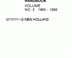 Service Manual for New Holland Spreaders model 268