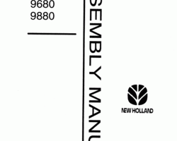 Operator's Manual for New Holland Tractors model 9280
