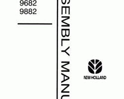 Operator's Manual for New Holland Tractors model 9482