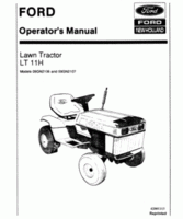 Operator's Manual for FORD Tractors model 09GN2107