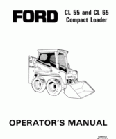 Operator's Manual for FORD Tractors model 55