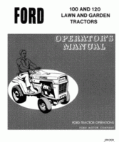 Operator's Manual for FORD Tractors model 100
