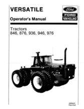 Operator's Manual for FORD Tractors model 946
