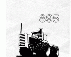 Operator's Manual for New Holland Tractors model 895