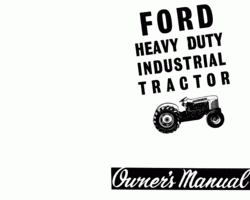 Operator's Manual for New Holland Tractors model 4140