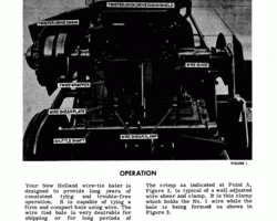 Operator's Manual for New Holland Balers model 272