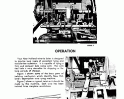 Operator's Manual for New Holland Balers model 281