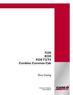 Parts Catalog for Case IH Combine model 7230