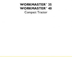 Service Manual for New Holland Tractors model Workmaster 35
