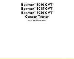 Service Manual for New Holland Tractors model Boomer 3045