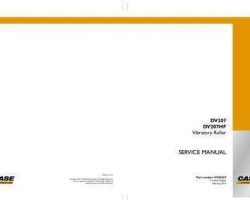 Case Compactors model DV207HF Service Manual