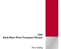 Parts Catalog for Case IH Planter model Early Riser 1245