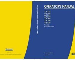 Operator's Manual for New Holland Tractors model T8.330