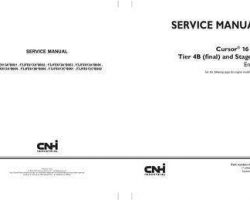 Case Engines model F3JFE613A*B001 Service Manual