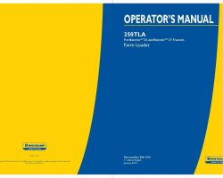 Operator's Manual for New Holland Tractors model Boomer 33