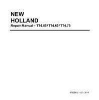 Service Manual for New Holland Tractors model TT4.65