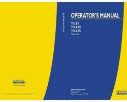 Operator's Manual for New Holland Tractors model T5.95