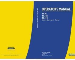 Operator's Manual for New Holland Tractors model T5.105