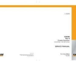 Case Excavators model CX55B Service Manual