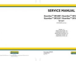 Service Manual for New Holland SPRAYERS model Guardian SP.275F