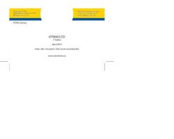 Service Manual on CD for New Holland Tractors model Boomer 33