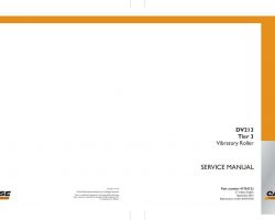 Case Compactors model DV213 Service Manual