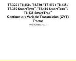 Service Manual for New Holland Tractors model T8.435 SmartTrax