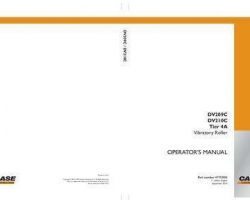 Case Compactors model DV210C Operator's Manual