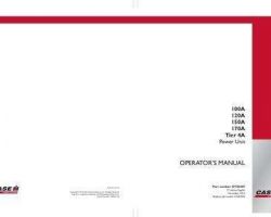 Operator's Manual for Case IH Combine model 150A