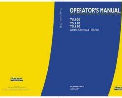 Operator's Manual for New Holland Tractors model T5.110