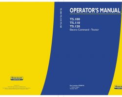 Operator's Manual for New Holland Tractors model T5.100