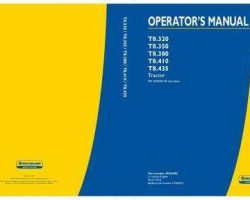 Operator's Manual for New Holland Tractors model T8.350