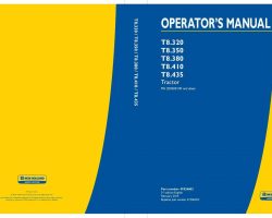 Operator's Manual for New Holland Tractors model T8.435