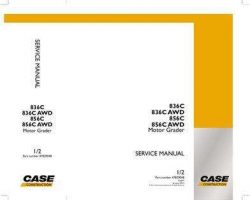 Case Motor graders model 856C Service Manual
